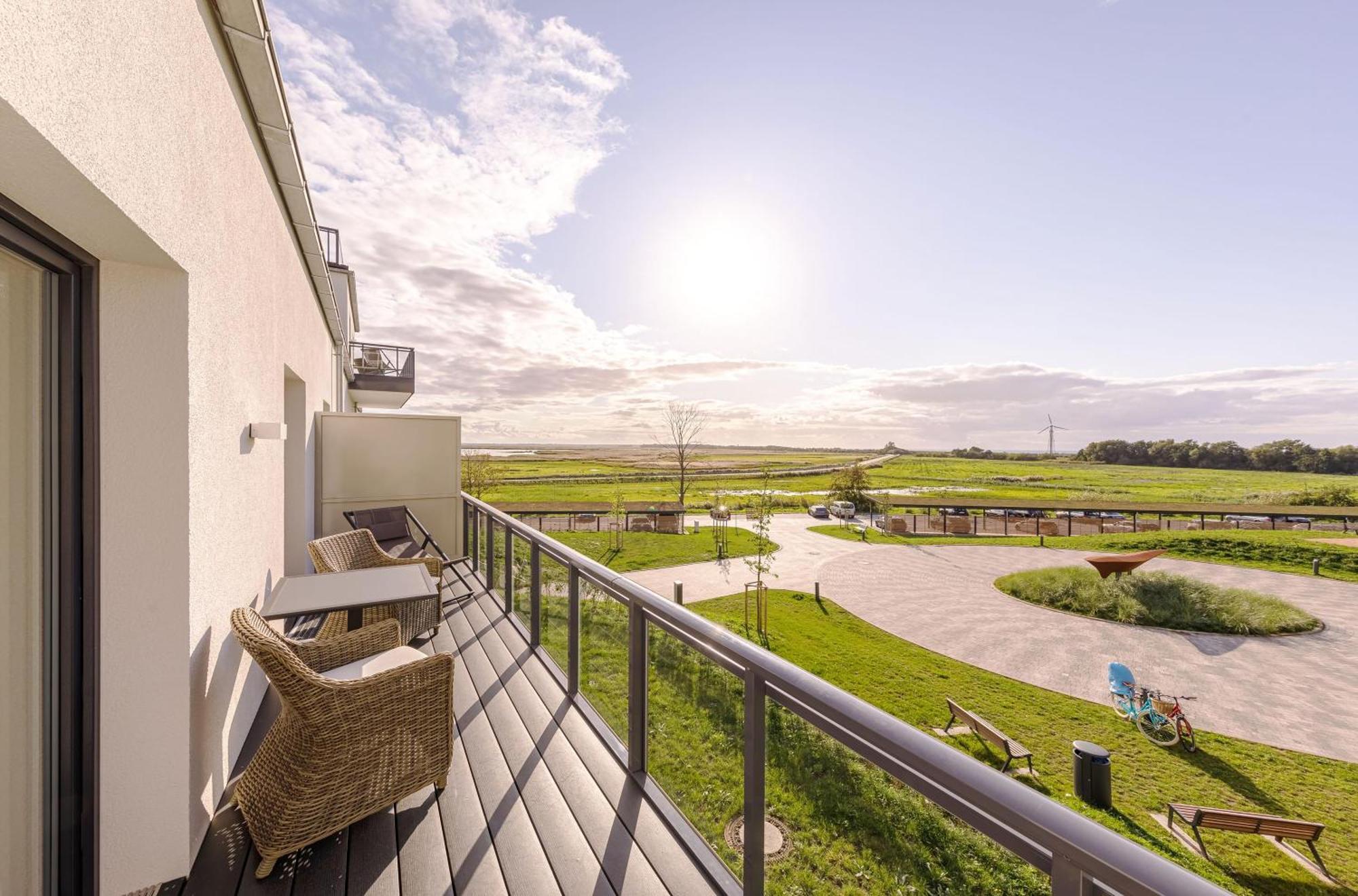 Ferienwohnung Ostseeblick Mit Balkon Wustrow  Exterior foto
